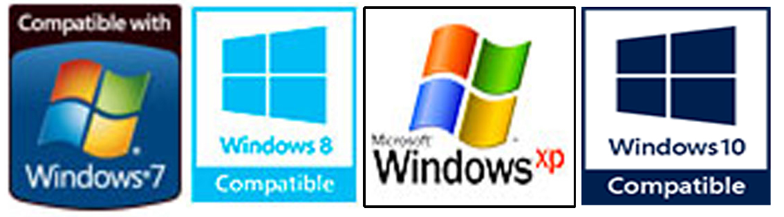 Windows 7, 8, 10, XP