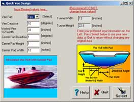 Tunnel Boat Design Software by AeroMarine Research