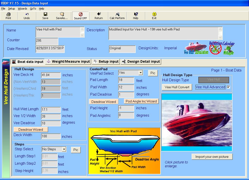 Tunnel Boat Design Software by AeroMarine Research