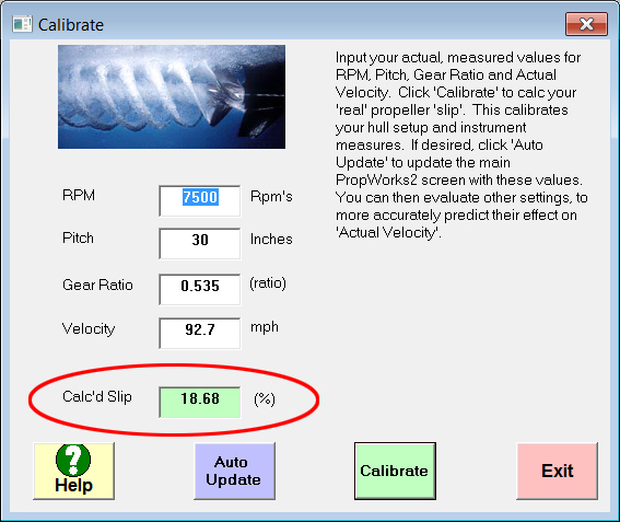 PropWorks2 Software by AeroMarine Research