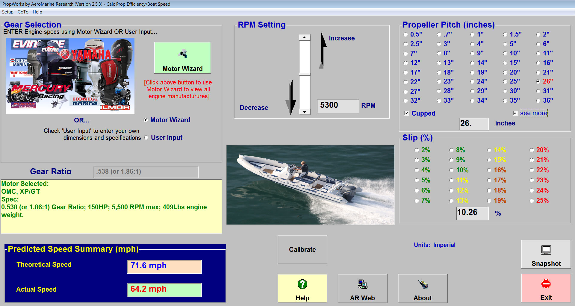 PropWorks2 Software by AeroMarine Research